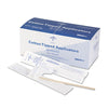 Medline Cotton-Tipped Applicators, 6", 100 Applicators/Box First Aid Cotton-Cotton Swabs - Office Ready