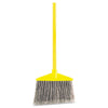 Rubbermaid® Commercial Angled Large Broom, Angled Large Broom, 46.78" Handle, Gray/Yellow Traditional Angled Brooms - Office Ready