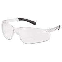 MCR™ Safety BearKat® Safety Glasses, Frost Frame, Clear Lens, 12/Box Safety Glasses-Wraparound - Office Ready