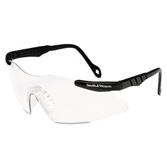 Smith & Wesson® Magnum 3G Safety Glasses 3011673, Mini Black Frame, Clear Lens