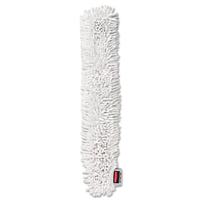 Rubbermaid?« Commercial HYGEN?äó HYGEN?äó Quick-Connect Microfiber Dusting Wand Sleeve, White, 6/Carton Duster Refills - Office Ready