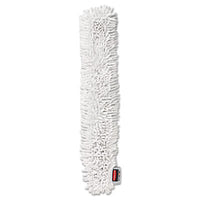 Rubbermaid?« Commercial HYGEN?äó HYGEN?äó Quick-Connect Microfiber Dusting Wand Sleeve, White, 6/Carton Duster Refills - Office Ready