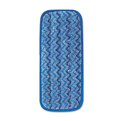 Rubbermaid® Commercial Microfiber Wet Mopping Pad, 13.75 x 5.5 x 0.5, Blue