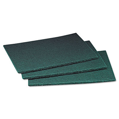 Scotch-Brite™ PROFESSIONAL Commercial Scouring Pad 96, 6 x 9, Green, 20 Pads/Box, 3 Boxes/Carton Scouring Pads/Sticks-Pad - Office Ready