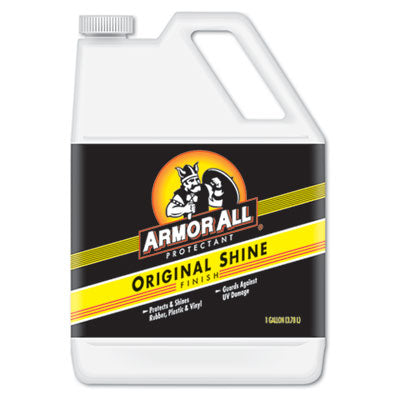 Armor All® Original Protectant, 1 gal Bottle, 4/Carton Cleaners & Detergents-Leather/Rubber/Vinyl Treatment - Office Ready