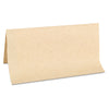 GEN Folded Paper Towels, 9 x 9 9/20, Natural, 250/Pack, 16 Packs/Carton Towels & Wipes-Singlefold Paper Towel - Office Ready