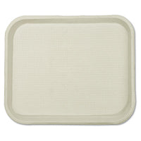 Chinet?« Savaday?« Molded Fiber Food Trays, 1-Compartment, 9 x 12 x 1, White, Paper, 250/Carton Food Trays - Office Ready