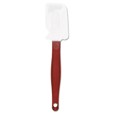 Rubbermaid® Commercial High-Heat Cook's Scraper, 9 1/2 in, Red/White Utensils-Spreaders & Scrapers - Office Ready