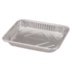 Handi-Foil of America® Aluminum Steam Table Pans, Half-Size Shallow, 1.69" Deep, 10.38 x 12.75, 100/Carton
