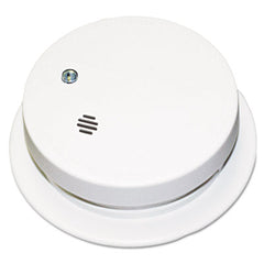 Kidde Battery-Operated Smoke Alarm Unit 0914E, 9V, 3.88" Diameter