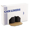 Boardwalk® High-Density Can Liners, 60 gal, 14 microns, 38" x 58", Black, 200/Carton Bags-High-Density Waste Can Liners - Office Ready