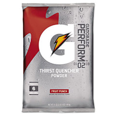 Gatorade® Thirst Quencher Powder Drink Mix, Fruit Punch, 51oz Packet, 14/Carton