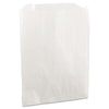 Bagcraft Grease-Resistant Single-Serve Bags, 6" x 7.25", White, 2,000/Carton Bags-POS Foodservice Bags - Office Ready