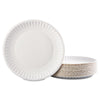 AJM Packaging Corporation Paper Plates, 9" dia, White, 100/Pack Dinnerware-Plate, Paper - Office Ready
