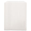Bagcraft Grease-Resistant Single-Serve Bags, 6" x 7.25", White, 2,000/Carton Bags-POS Foodservice Bags - Office Ready