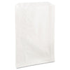 Bagcraft Grease-Resistant Single-Serve Bags, 6.5" x 8", White, 2,000/Carton Bags-POS Foodservice Bags - Office Ready