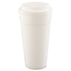 Dart® Foam Drink Cups, Hot/Cold, 24 oz, White, 25/Bag, 20 Bags/Carton Cups-Hot/Cold Drink, Foam - Office Ready