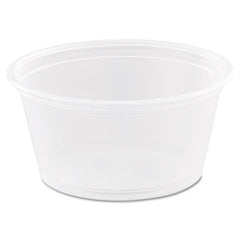 Dart® Conex® Complements Portion/Medicine Cups, 2 oz, Clear, 125/Bag, 20 Bags/Carton