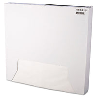 Bagcraft Grease-Resistant Paper Wraps and Liners, 15 x 16, White, 1,000/Box, 3 Boxes/Carton Food Wrap-Paper Wrap - Office Ready