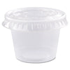 Dart® Conex® Complements Portion/Medicine Cups, 1 oz, Clear, 125/Bag, 20 Bags/Carton Portion Cups, Plastic - Office Ready