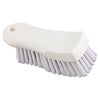 Boardwalk® Scrub Brush, White Polypropylene Bristles, 6" Brush, 6" Handle Cleaning Brushes-Scrub - Office Ready
