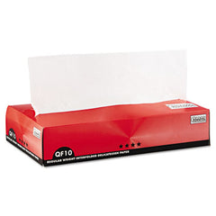 Bagcraft Interfolded Dry Wax Deli Paper, 10 x 10.25, White, 500/Box, 12 Boxes/Carton