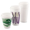 Dart® Cappuccino Dome Sipper Lids, Fits 12 oz to 24 oz Cups, White, 1,000/Carton Cup Lids-Hot Cup Dome - Office Ready
