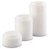 Dart® Cappuccino Dome Sipper Lids, Fits 12 oz to 24 oz Cups, White, 1,000/Carton Cup Lids-Hot Cup Dome - Office Ready