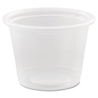 Dart® Conex® Complements Portion/Medicine Cups, 1 oz, Clear, 125/Bag, 20 Bags/Carton Portion Cups, Plastic - Office Ready