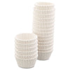 Hoffmaster® Fluted Bake Cups, 4.5 Diameter x 1.25 h, White, Paper, 500/Pack, 20 Packs/Carton Bakery Food Containers - Office Ready