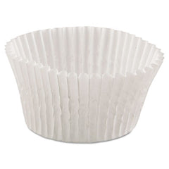 Hoffmaster® Fluted Bake Cups, 4.5 Diameter x 1.25 h, White, Paper, 500/Pack, 20 Packs/Carton