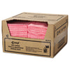 Chix® Wet Wipes, 11 1/2 x 24, White/Pink, 200/Carton Towels & Wipes-Cleaner/Detergent Wet Wipe - Office Ready