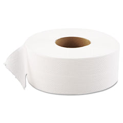 GEN JRT Jumbo-Junior Bath Tissue, Septic Safe, 1-Ply, White, 3.5 x 1,200 ft, 12 Rolls/Carton