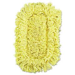 Rubbermaid® Commercial Trapper® Looped-End Dust Mop, 12 x 5, Yellow, 12/Carton