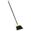 Rubbermaid® Commercial Jumbo Smooth Sweep Angled Broom, 46" Handle, Black/Yellow Traditional Angled Brooms - Office Ready