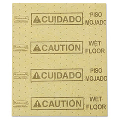 Rubbermaid® Commercial “Over-The-Spill™” System, Caution Wet Floor, 16 oz, 16.5 x 20, 22 Sheets/Pad