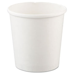 Dart® Flexstyle® Double Poly Paper Containers, 16 oz, White, 25/Pack, 20 Packs/Carton
