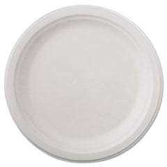Chinet® Classic Paper Dinnerware, Plate, 9.75" dia, White, 125/Pack, 4 Packs/Carton