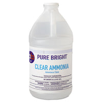 Pure Bright® Clear Ammonia, 64 oz Bottle, 8/Carton Disinfectants/Cleaners - Office Ready