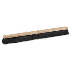 Boardwalk® Floor Brush Head, 3" Black Polypropylene Bristles, 36" Brush