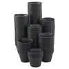 Dart® Polystyrene Portion Cups, 4 oz, Black, 250/Bag, 10 Bags/Carton Portion Cups, Plastic - Office Ready