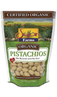 Setton Farms® Organic Pistachios, Dry Roasted with Sea Salt, 7 oz Bag, 12/Carton Nuts - Office Ready