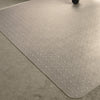 Floortex® Ecotex® Marlon BioPlus Rectangular Polycarbonate Chair Mat for Low/Medium Pile Carpets, Rectangular, 46 x 60, Clear Chair Mats - Office Ready