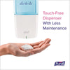 PURELL® ES10 Automatic Hand Soap Dispenser, 1,200 mL, 4.33 x 3.96 x 10.31, White Foam Soap Dispensers, Automatic - Office Ready