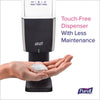 PURELL® ES10 Automatic Hand Sanitizer Dispenser, 4.33 x 3.96 x 10.31, Graphite Automatic Hand Cleaner Dispensers - Office Ready