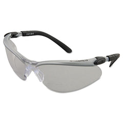 3M™ BX™ Molded-In Diopter Safety Glasses, 1.5+ Diopter Strength, Silver/Black Frame, Clear Lens, 20/Box