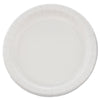 Dart® Bare® Eco-Forward® Clay-Coated Paper Dinnerware, Plate, 8.5" dia, White, 125/Pack, 4 Packs/Carton Dinnerware-Plate, Paper - Office Ready
