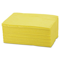 Chix® Masslinn® Dust Cloths, 1-Ply, 24 x 40, Unscented, Yellow, 25/Bag, 10 Bags/Carton Disposable Dry Wipes - Office Ready