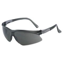 KleenGuard™ Visio* Safety Glasses, Black Frame, Black Indoor/Outdoor Lens