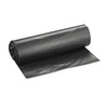 Inteplast Group High-Density Interleaved Commercial Can Liners, 45 gal, 22 microns, 40" x 48", Black, 150/Carton Bags-High-Density Waste Can Liners - Office Ready